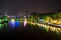 Guilin City Centre at Night Royalty Free Stock Photo