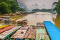 Guilin, Guangxi, China karst mountains Royalty Free Stock Photo