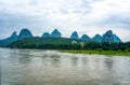 Guilin landscape scenery in Guilin, Guangxi, China