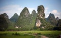 Guilin landscapes Royalty Free Stock Photo