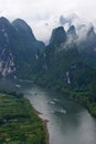 Guilin landscapes Royalty Free Stock Photo