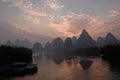 Guilin landscapes Royalty Free Stock Photo