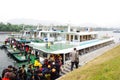 Guilin Li River Cruise dock,China Royalty Free Stock Photo