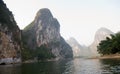 Guilin mountains in China Royalty Free Stock Photo