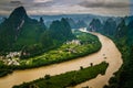 Guilin mountains Royalty Free Stock Photo