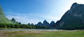 Guilin Yangshuo Landscape Royalty Free Stock Photo