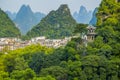 Guilin Yangshuo landscape Royalty Free Stock Photo