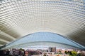 Guillemins station in Liege, Belgium Royalty Free Stock Photo