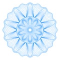 Guilloche element Royalty Free Stock Photo
