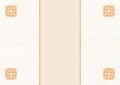 Guilloche - layout Royalty Free Stock Photo