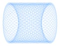 Guilloche Lissajous Element - vector illustration Royalty Free Stock Photo