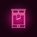 Guillotine icon. Elements of Web in neon style icons. Simple icon for websites, web design, mobile app, info graphics