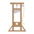 Guillotine vector illustration.