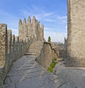 Guimaraes Castle interior, Guimaraes, Portugal