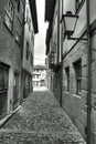 Guimaraes narrow street, Portugal