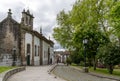 View of the Nossa Senhora do Carmo church in the Old Town of Guimaraes Royalty Free Stock Photo