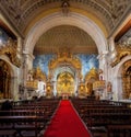 Church of St. Francis Interior Igreja de Sao Francisco - Guimaraes, Portugal