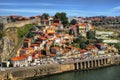Guindais hill view in Porto Royalty Free Stock Photo