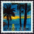 GUINEA - CIRCA 1967: A stamp printed in Guinea from the \
