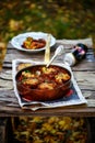 Guiness beef stew with cheddar herb dumplings.. style vintage