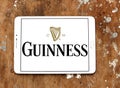 Guinness beer logo Royalty Free Stock Photo