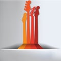 Guitar Abstract Background Royalty Free Stock Photo