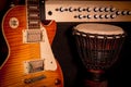 guitar, amp, amplifier, drum, background music, Blues, jazz, rock