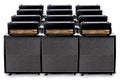Guitar Amp Group Royalty Free Stock Photo