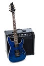 Guitar amplifier and electric-guitar