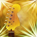 Guitar with Background