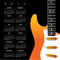 2014 Guitar Calendar