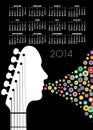 2014 Guitar Calendar