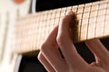 Guitar chord Royalty Free Stock Photo