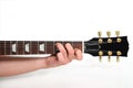 Guitar chord Royalty Free Stock Photo