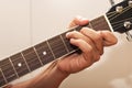 Guitar chord C Royalty Free Stock Photo