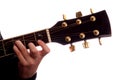 Guitar Chord F Major Royalty Free Stock Photo