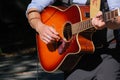 Guitar close up