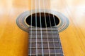 Guitar Detail Traditional Retro Western Royalty Free Stock Photo