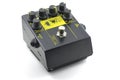 Guitar distortion pedal effect Royalty Free Stock Photo