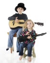 Guitar Duet Royalty Free Stock Photo