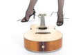 Guitar and Feet