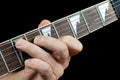 Guitar fretboard