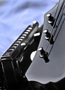 Guitar and harmonic Royalty Free Stock Photo