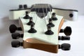 Guitar head Royalty Free Stock Photo