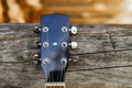 Guitar headstock