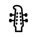 guitar headstocks icon or logo isolated sign symbol vector illustration