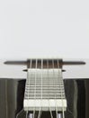Guitar high key Royalty Free Stock Photo