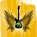 Guitar illustration vector