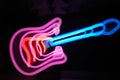 Guitar light zoom effect
