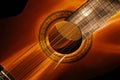 guitar lightbrush 2 Royalty Free Stock Photo